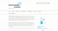 Desktop Screenshot of infoculturejournal.org