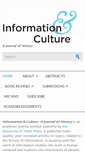 Mobile Screenshot of infoculturejournal.org